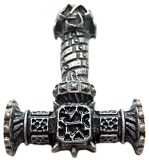 Vindir Hammer (Kettenanhnger in Altsilber)